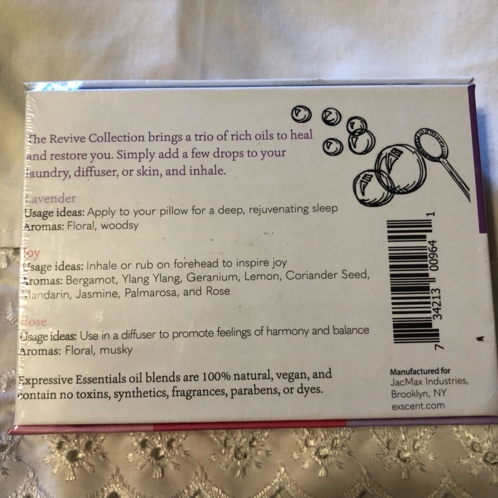 RARE Expressive Essentials Review Collection Essential Oil Blend Pack of 3 - Picture 2 of 5